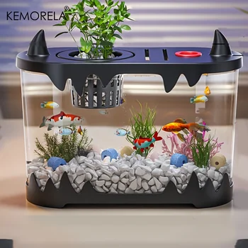 Mini Desktop Fish Tank 1