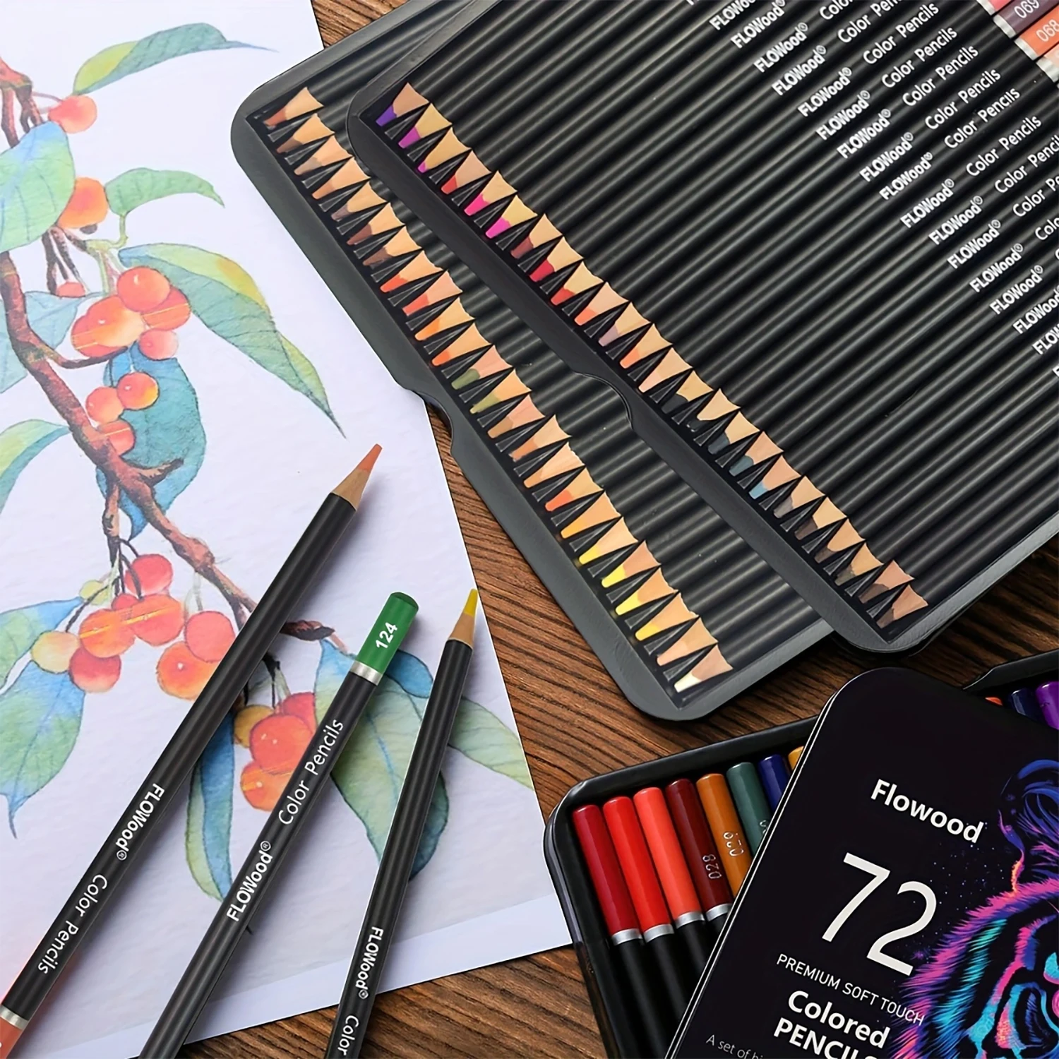 72-Color Artist Pencil Set 6