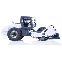 Toys LESU 1/14 Aoue-H13i Metal Hydraulic RC Road Roller Electric Construction Vehicle Toucan Hobby Remote Control Car THZH1533 1