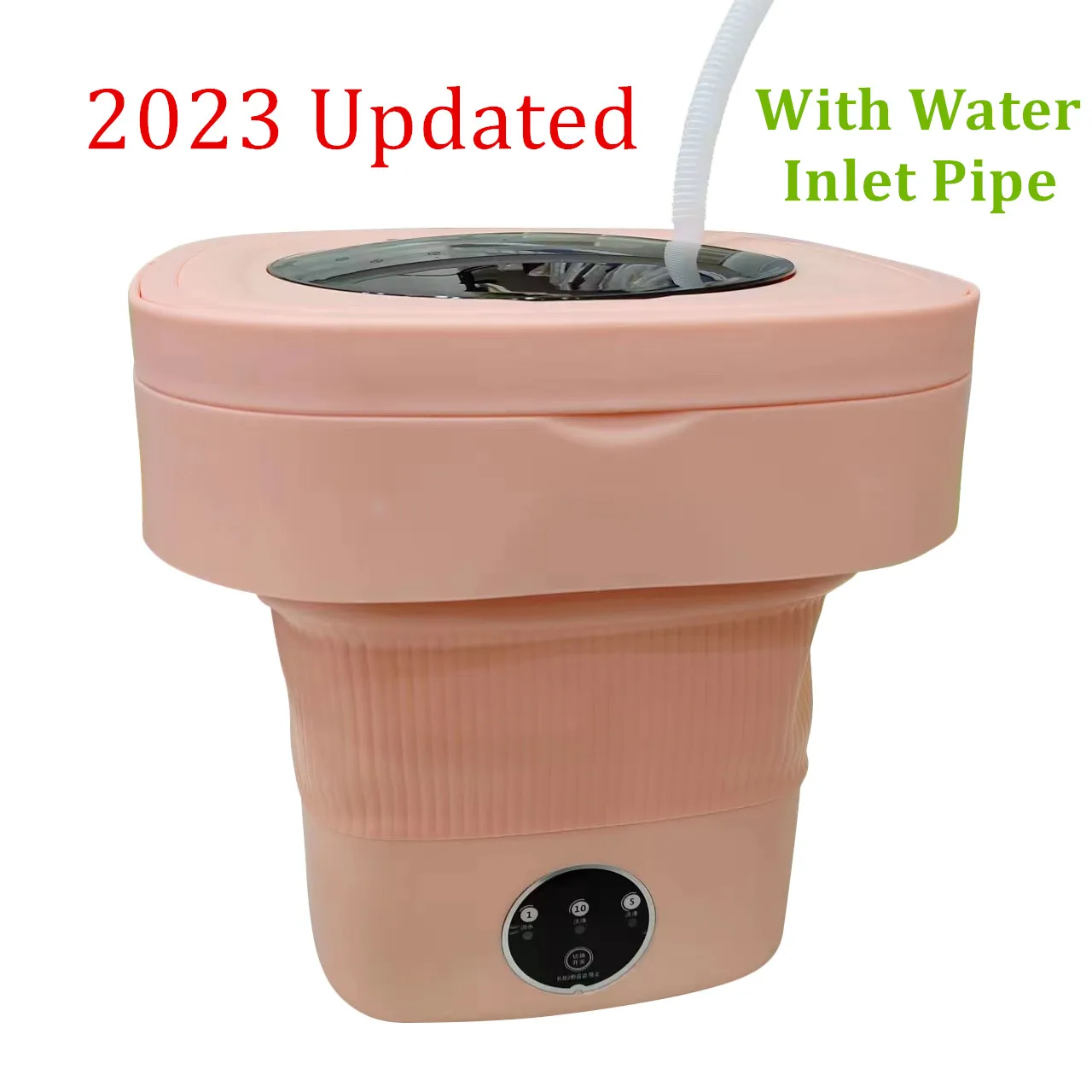 2023 New Updated Portable MIni Washer Foldable Folding Washing Machine Collapsible Washing