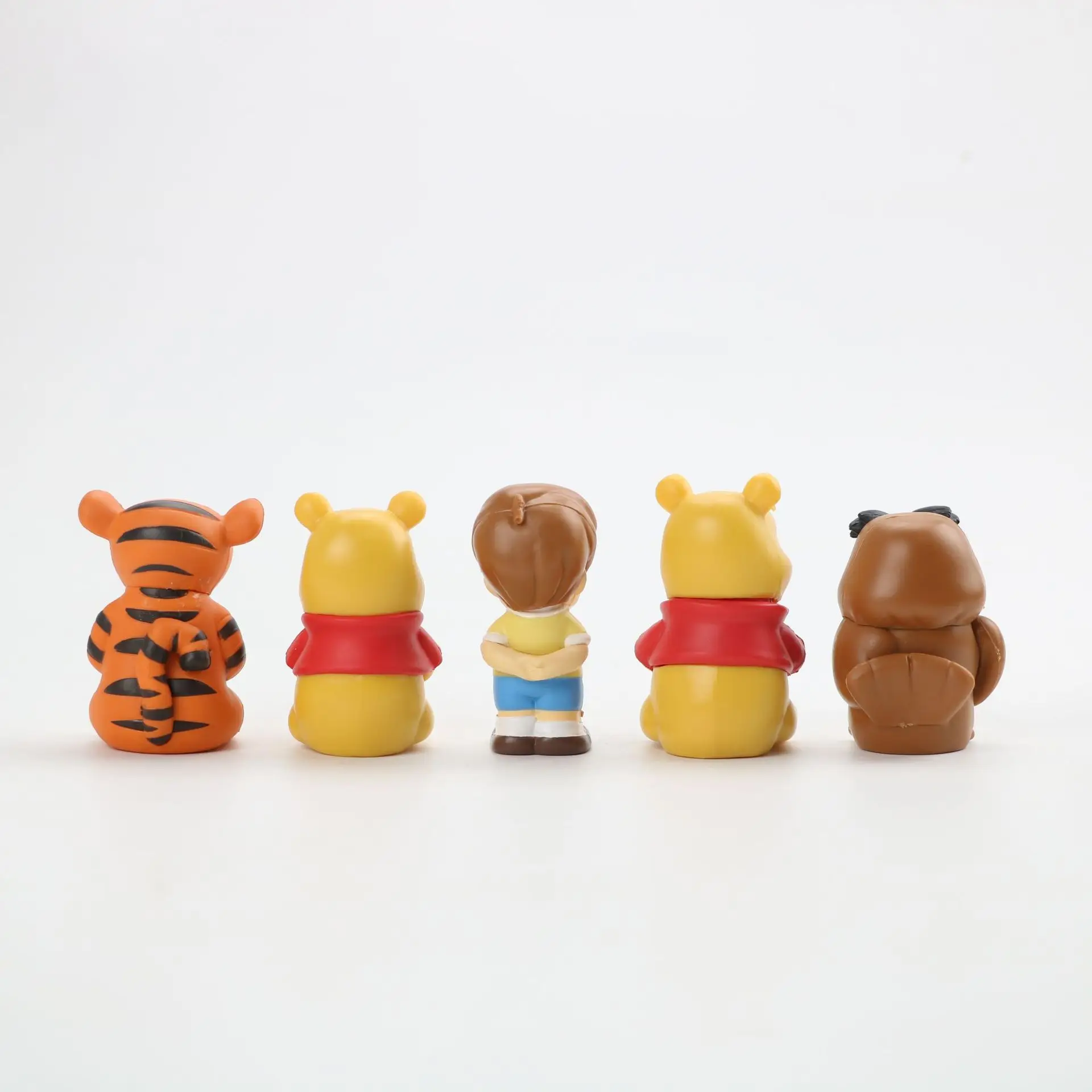 10 Stuks Cartoon Winnie De Pooh Actie Figuur Hobby Pooh Beer Tijger Eeyore Biggemodel Schattige Poppen Geschenken Voor Kinderen Collectie