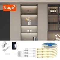 1-6PCS Smart TUYA COB LED Strip Light Set DC12V Integrated Lighting Support Alexa Google Assistant Echo Plus APP Voice Control