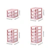 Small Desk Organizer Stackable Desktop Storage Clear Desktop Storage Drawers Makeup Organizers Plastic Storage Box 896C 6