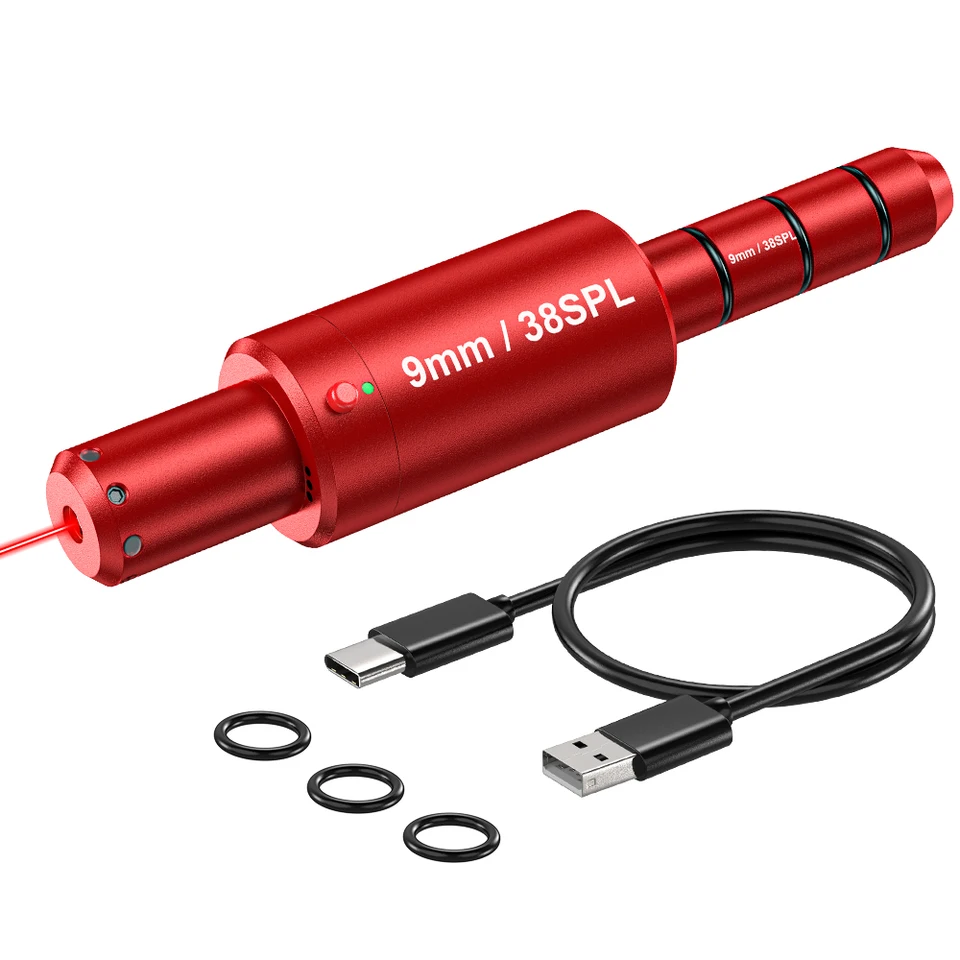 Dual Purpose Magnetic Laser Training Bullet 9MM