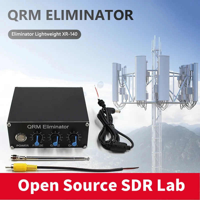 2  QRM ű, X HF 뿪, UHF, SL16-SMA, 1-30 MHz,  PTT  ׷̵, QRM ű 찳 ̽
