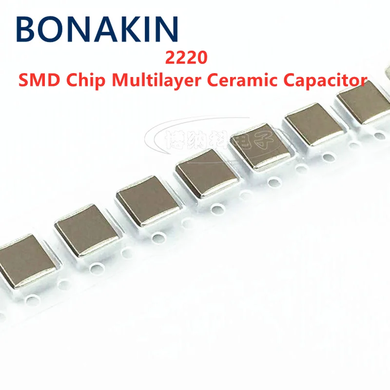 5pcs 2220 476K 47UF 10% 16V 25V 35V 50V 100V X7R 5750 SMD Chip Multilayer Ceramic Capacitor