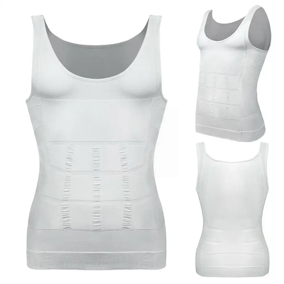 VENI MASEE Gilet Amincissant Pour Homme - Élastique - Compression