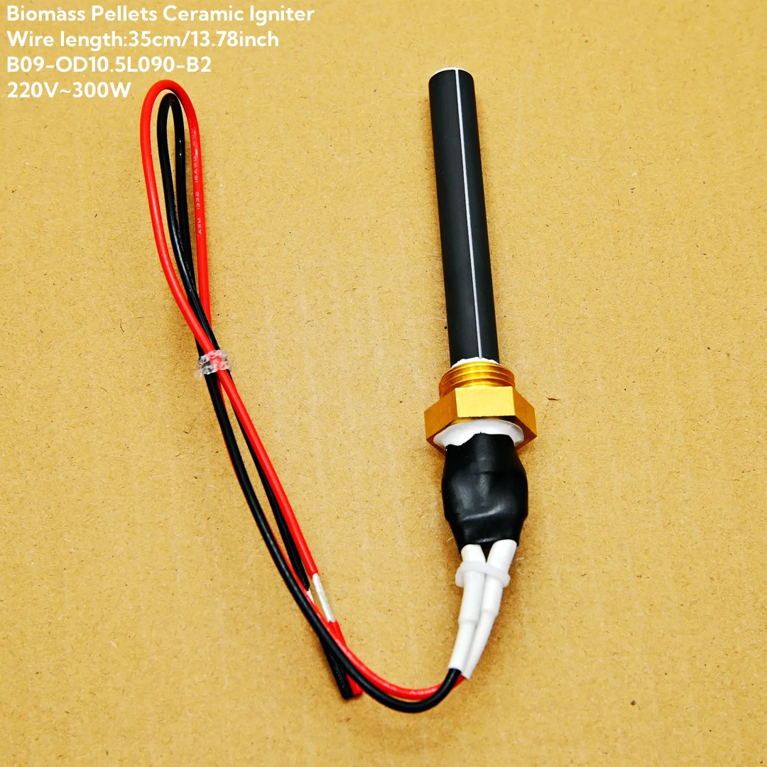 G3/8 Ceramic pellet igniter 220v 300w Kitchen accessories Quick ignition high temperature resistant long-lasting ignition rod wood pellet stove part,grill ignition system,ignition electrode