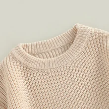 Suéter Para Mujer A Cuadros - Manga Larga, Cuello Redondo, Viscosa 100%, Ajuste Holgado