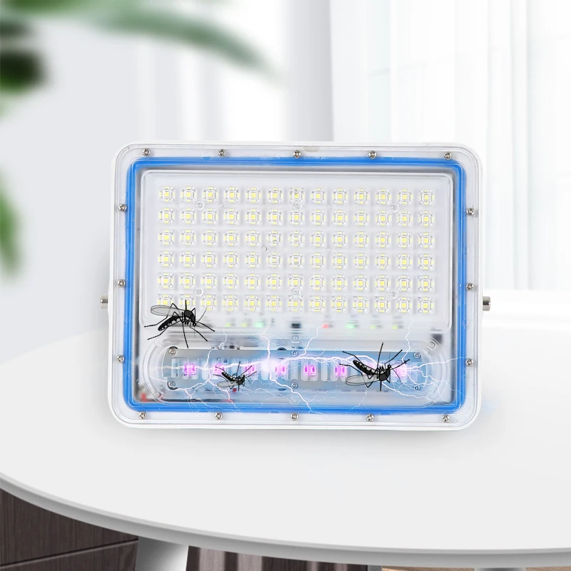 Telecomando 50W 100W 300W Luce Di Inondazione Solare Antizanzare