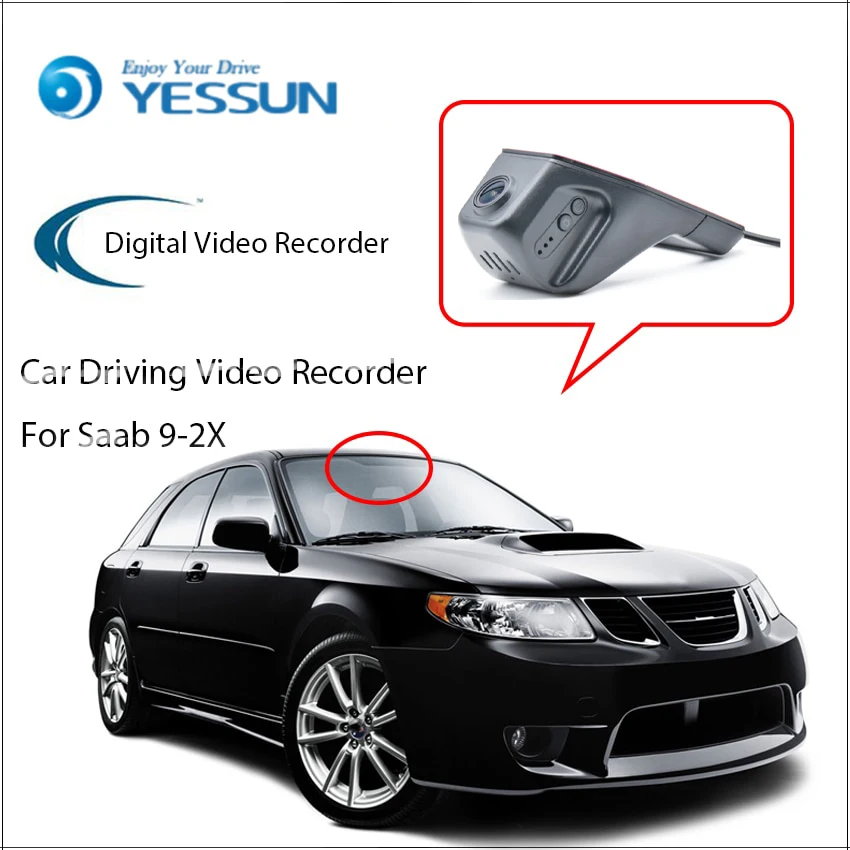 

YESSUN For Saab 9-2X Car DVR Digital Video Recorder - Front Dash Camera Front CAM - Car For iPhone Android APP Control