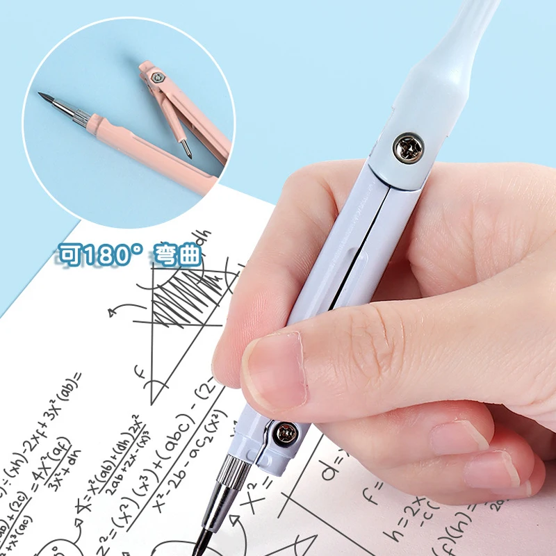 1pcs Ruler,Professional Multifunctional Drawing Tool Set,3 in 1 Compass Set,Measurement,Learning,School Supplies