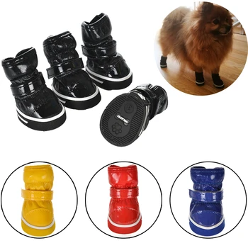 Winter Waterproof Pet Boots 1