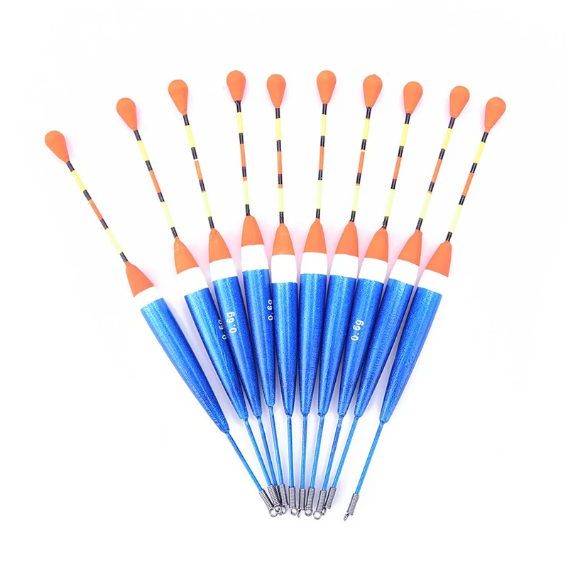 

10 шт./партия, поплавки для рыбалки