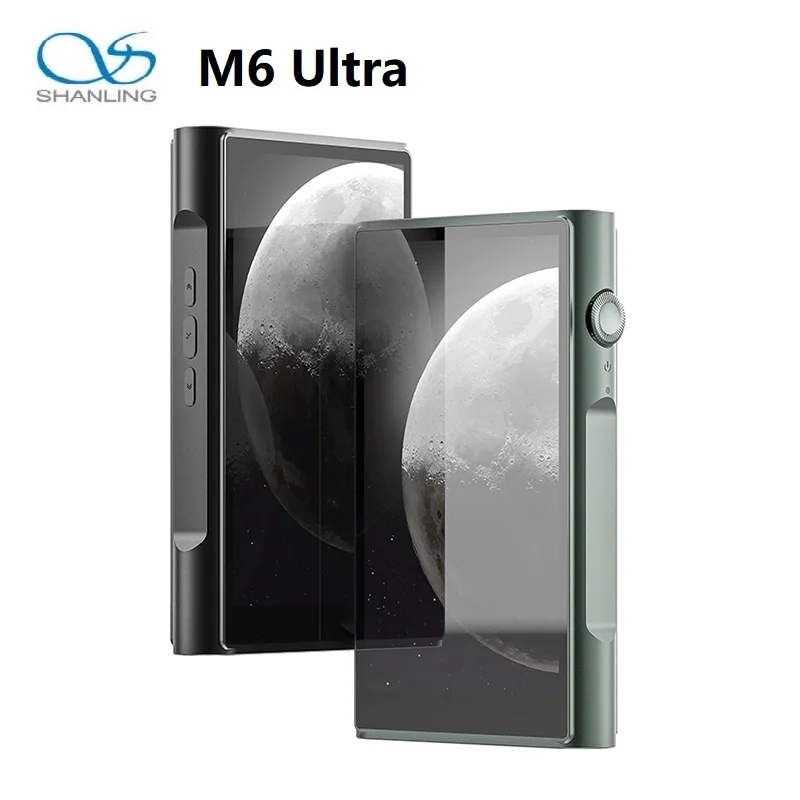 

SHANLING M6 Ultra Hi-Res HIFI Music MP3 Player MQA Lossless AMP USB DAC with AK4493SEQ Android10 Bluetooth 5.0 PCM768 DSD512