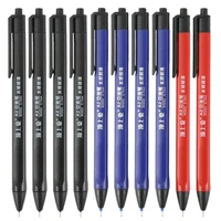 10 Pack Retractable Ballpoint Pen Set Basics Black/Blue/Red Ballpoint Pens,Medium Point 0.7mm for Smooth Writing Office Supplies 2