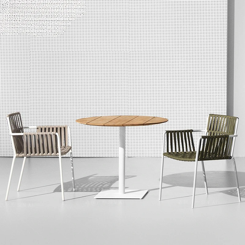 

Restaurant Outdoor Dining Chair Rattan Balcony Ergonomic Living Room Dining Chairs Luxury Wedding Silla Comedor Furniture BL50CY