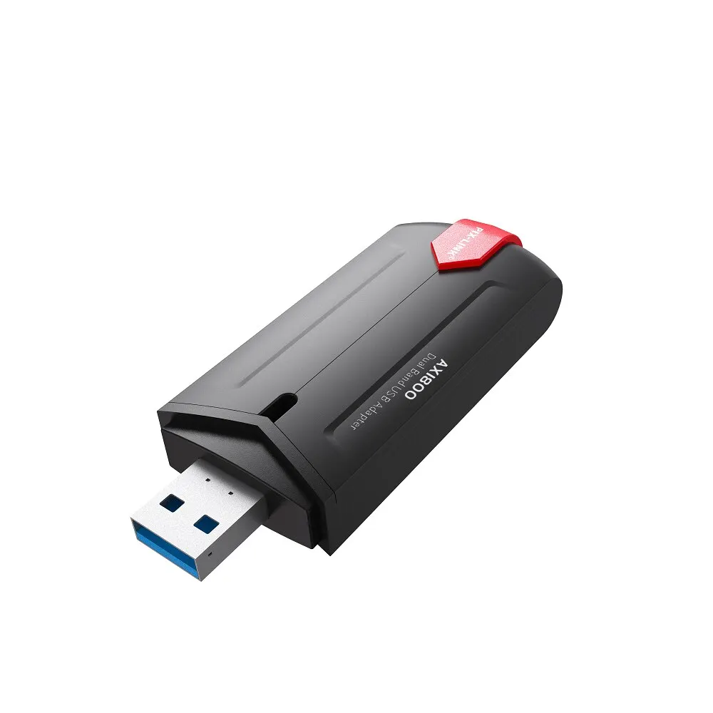 PIX-LINK UAX03 USB 와이파이 6 어댑터, 무선 USB 어댑터, AX1800 USB3.0, 듀얼 밴드 2.4GHz, 5GHz, PC용 무선 네트워크 어댑터