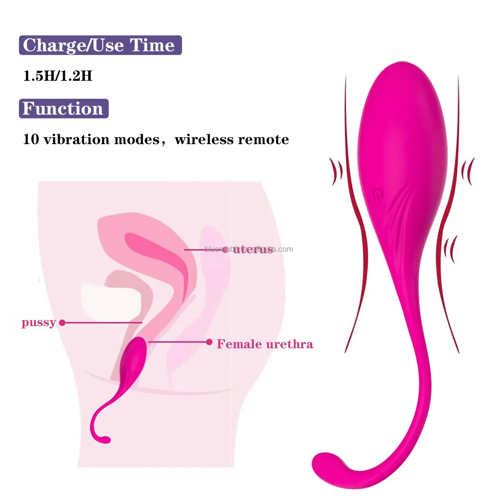 App Remote Controlled Kegel Balls Pelvic Floor Tightening and Bladder Control Strengthening Ben Wa Balls for Women
