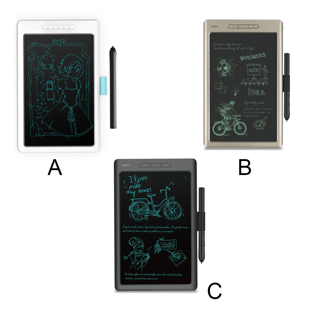 

Vson Drawing Board Portable Electronic Tablets with Pen Digital Panel