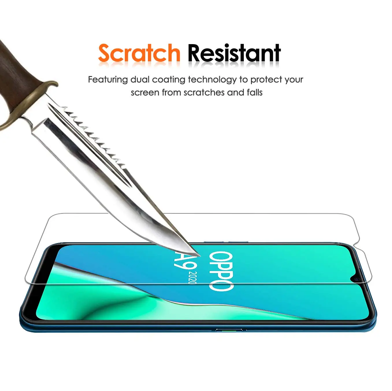 Ultra-Clear Tempered Glass Screen Protector – High Aluminum 9H Hardness, Case Friendly