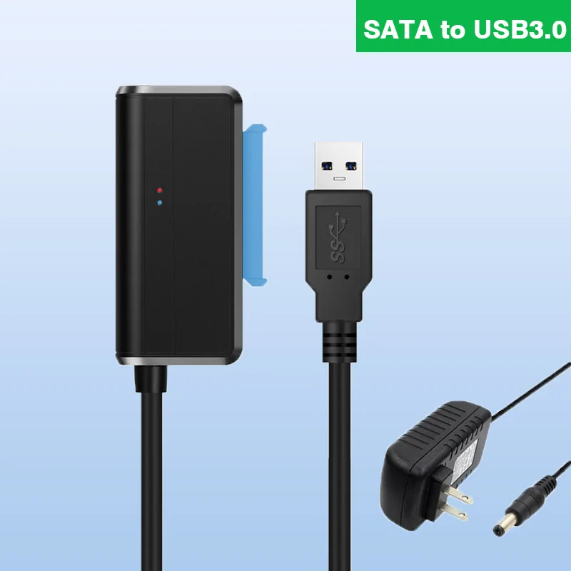 

Кабель SATA 3, адаптер Sata на USB 3,0, 5 Гбит/с, Поддержка 2,5/3,5 дюйма