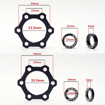 Radfahren Boost Hub Adapter Conversion Kit Fahrrad Teile Naben Schwarz Front 15x 100mm Zu 110mm Hinten 12x142mm Bis 148mm — изображение 6