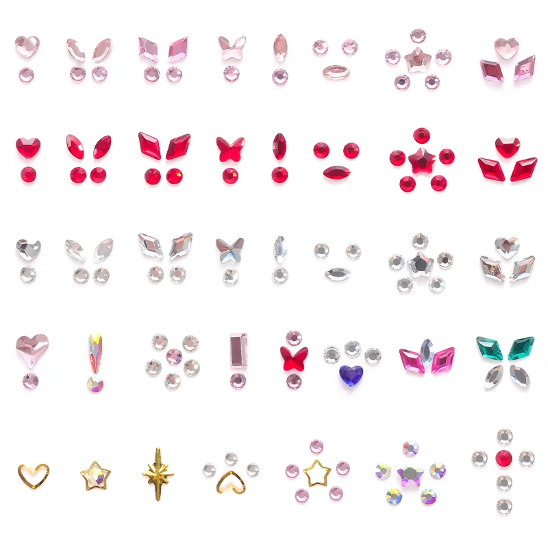 전문 치아 보석 키트 DIY 크리스탈 쥬얼리 키트 치아 보석 키트 치아 치아 쥬얼리 스타터를위한 유행 치아 보석 키트