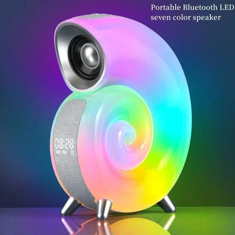 Wireless charging nightlight ambient table lamp small speaker High quality Bluetooth audio music bedside