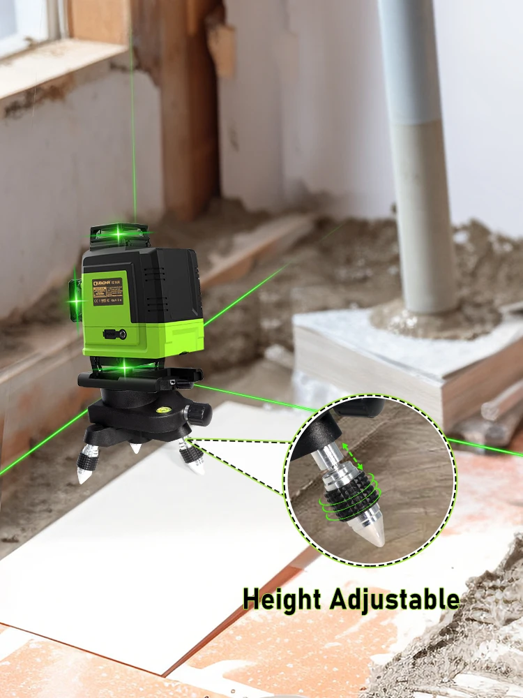 Laser Level Lines laser level 360 Rotation Metal Base