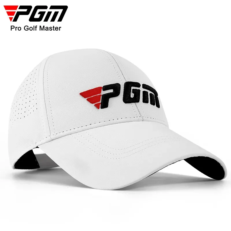PGM Men's Golf Caps Sun Protection Shade Breathable Male Casual Cap Moisture Wicking Sun Hat MZ039