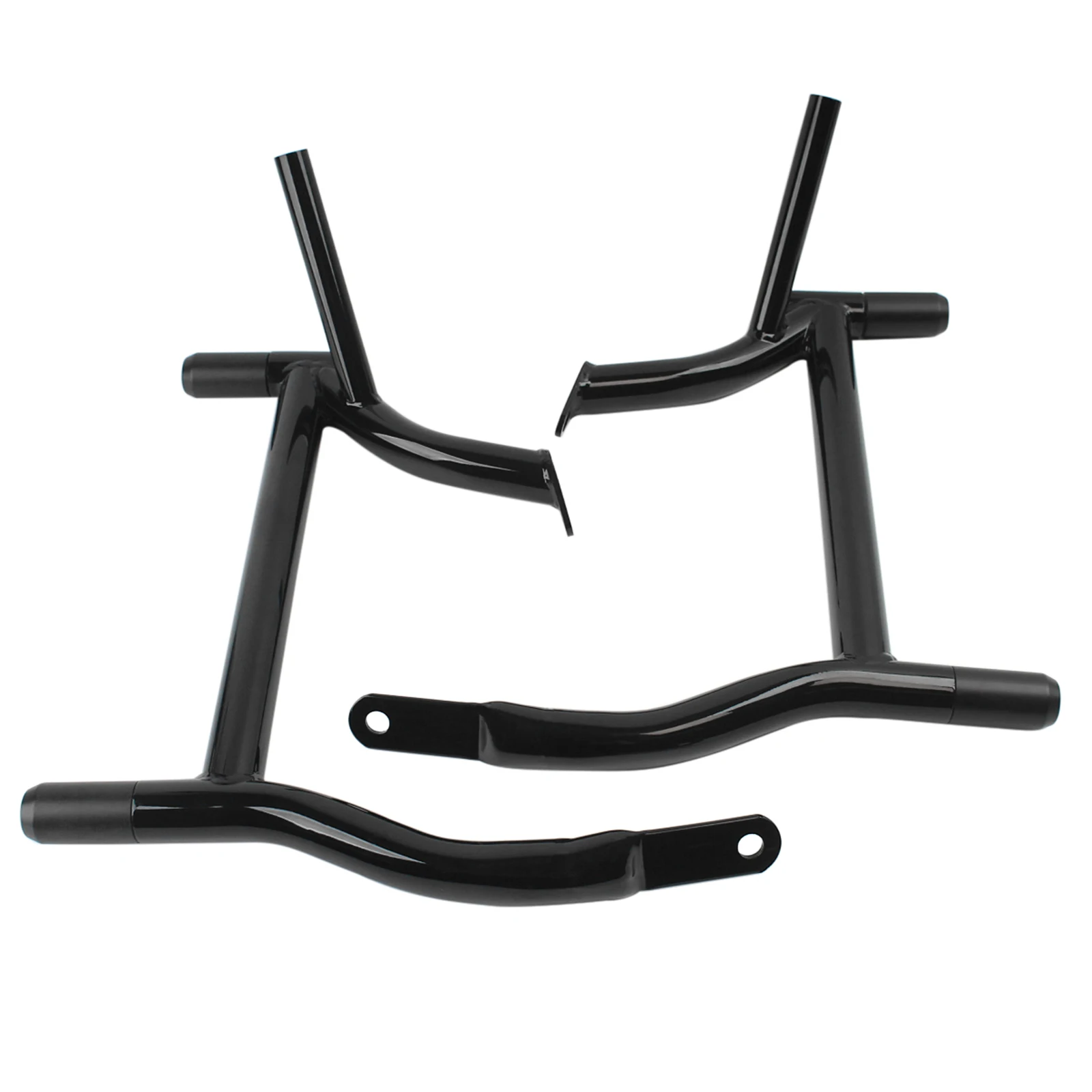 할리 투어링 CVO 일렉트라 로드 스트리트 트라이 글라이드 울트라 리미티드 로드 킹 2009-2024용 모터사이클 새들백 가드 레일 가드