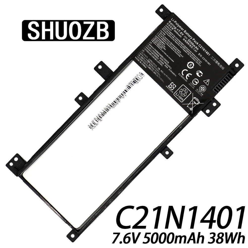 Новинка C21N1401 Аккумулятор для ноутбука Asus X455L X455LA X455LD X455LJ X454W A556U A455L A455LD A455LN 7 6 V