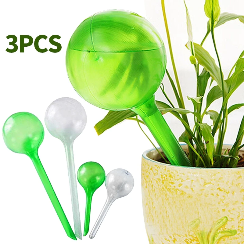 

Automatic Plant Watering Bulb, Self Watering Device, Plant Pot, Bulb Globe, Home Garden Watering System for Plant, 3Pcs