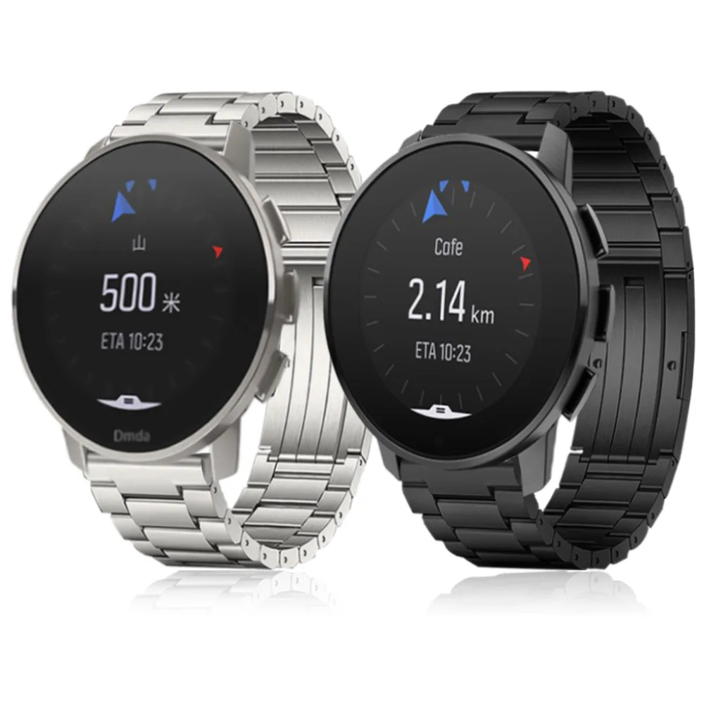 Cinturino In Metallo Titanio Per Suunto 9 Cinturino Di Picco Cinturino Da Polso Cinturini Per Cinturini Suunto 5 Accessori Per Cinturini Di Picco Sost