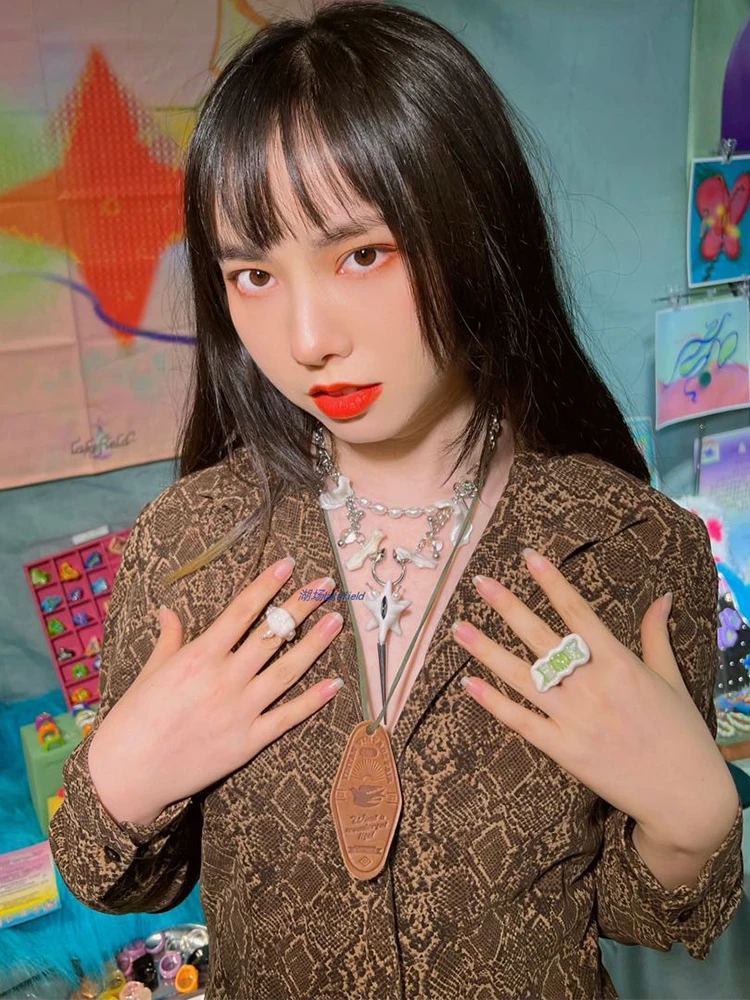 2024 New Marine Bio-alloy Material Neo-Gothic For Men And Women Jewelry Party Gifts