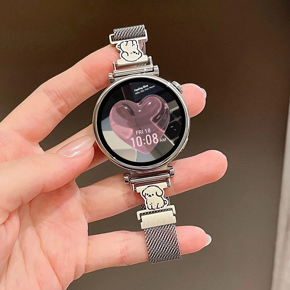 Korean Cute Slim Magnetic Dog Strap