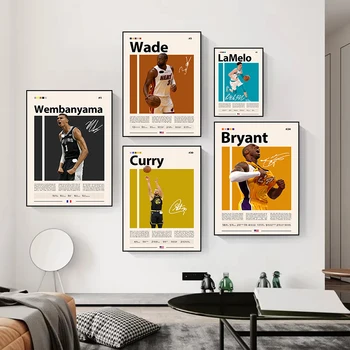 Basketball Legends Canvas Art 1