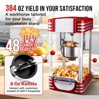 Commercial Popcorn Machine Fully Automatic Popcorn Machine Household Small Popcorn Machine 1