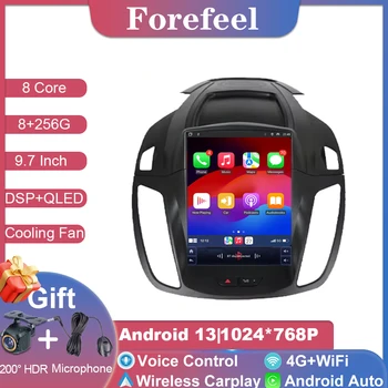 GPS per auto per Ford Kuga 2 Escape 3 2012-2019 Android 13 Multimedia DVD Autoradio Stereo Navigatore Dash Cam