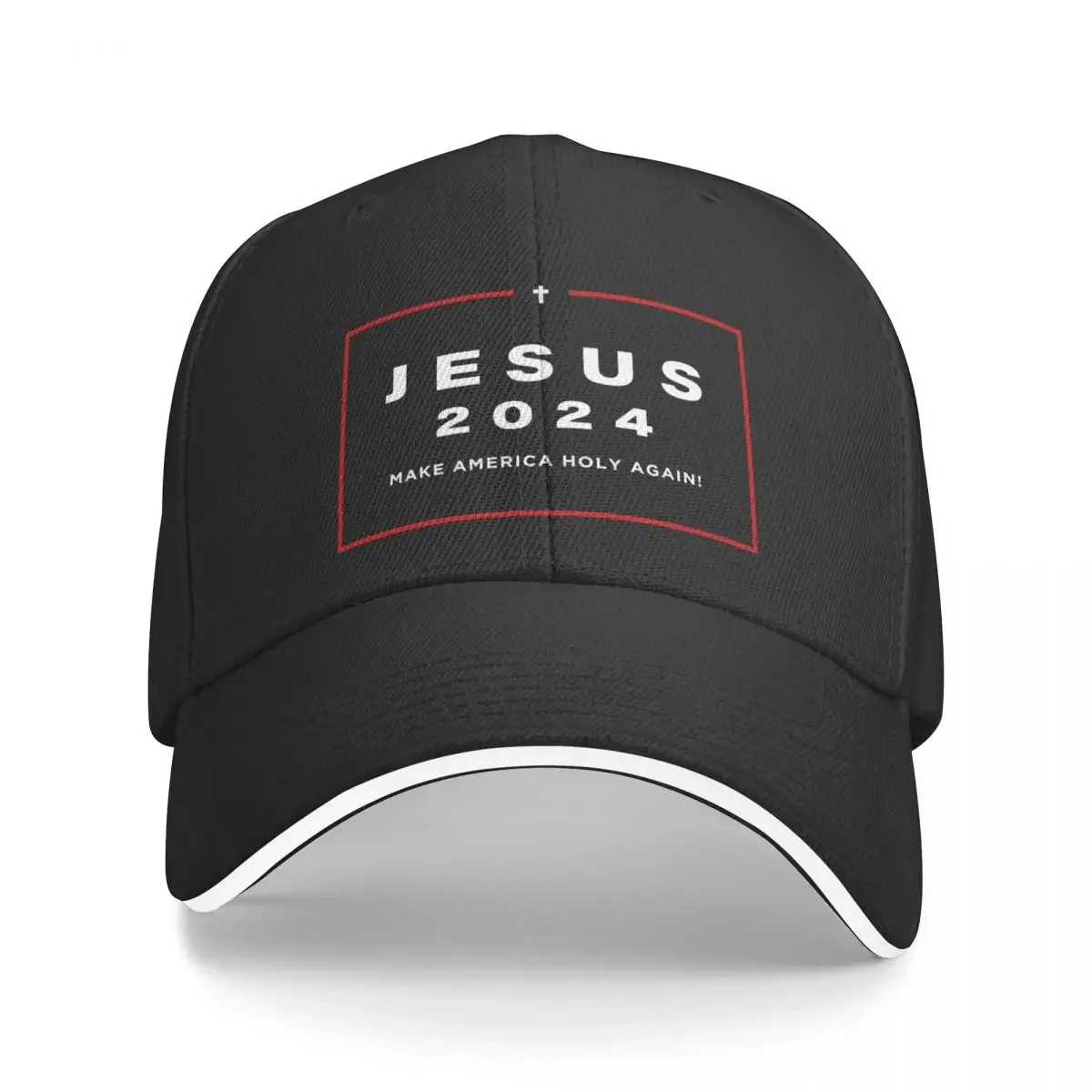 Jesus 2024 Jesus for President Make America Holy Again Baseball Cap Vintage Custom Cap Male Women's