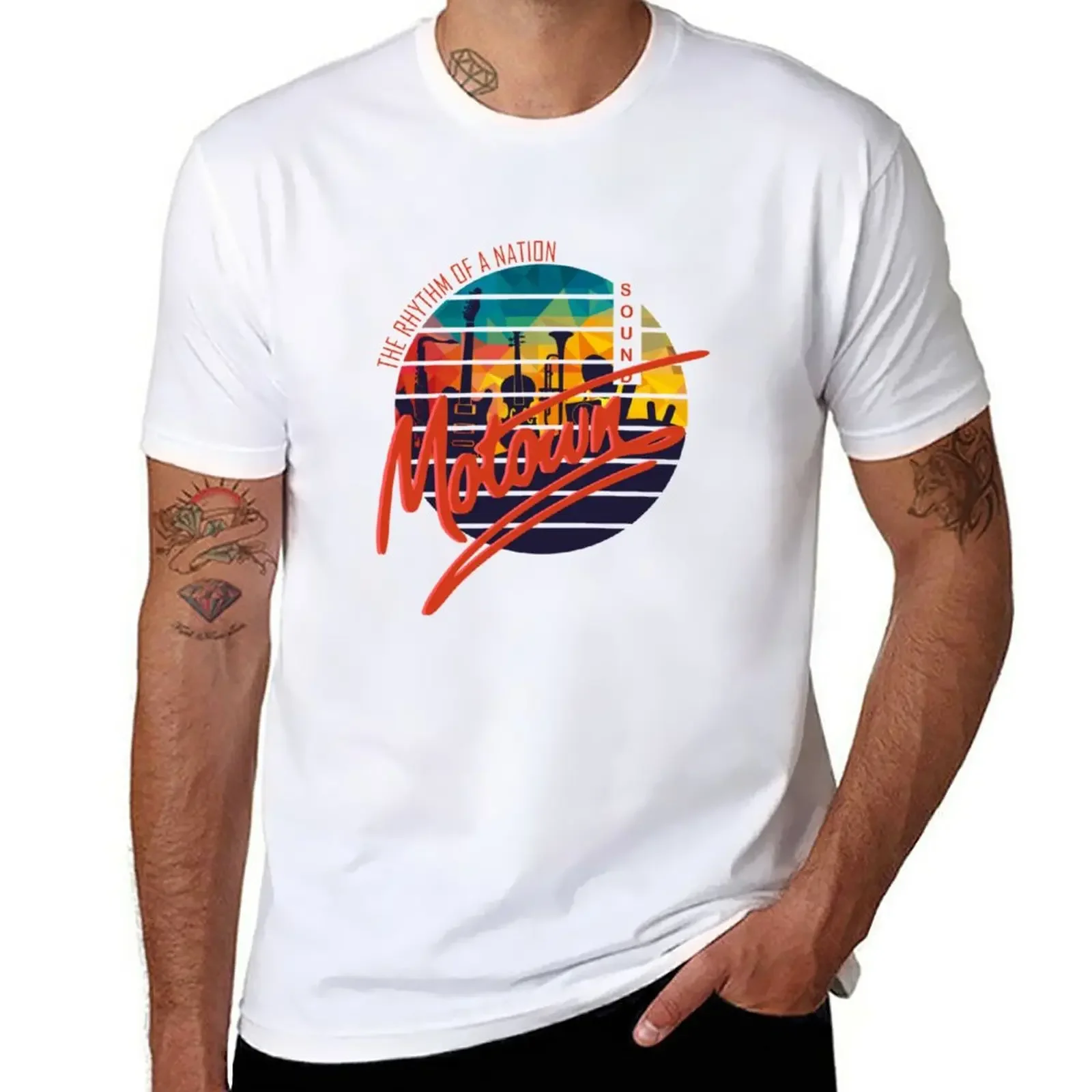 

Motown T-Shirt blacks animal prinfor boys T-shirts for men cotton