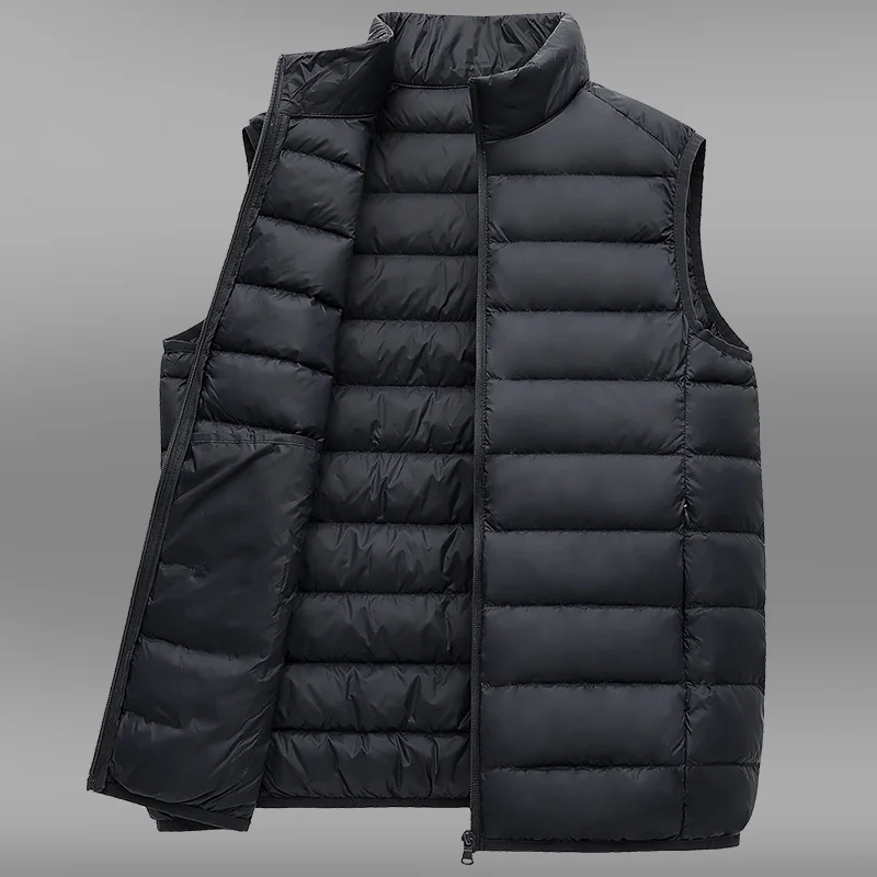 Piumino Leggero Gilet Uomo Inverno S Casual Puffer S Per Uomo Abbigliamento Caldo Cappotto Maschile Chaquetas Hombre Lq