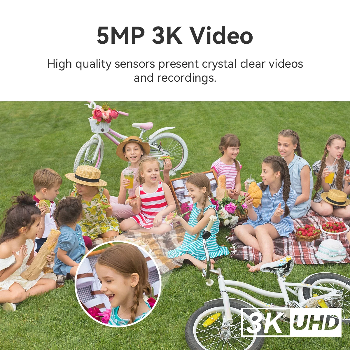 Security Cameras IMOU Bullet 3C 5MP IP Camera Outdoor WIFI Vehicle Detection IP67 Night Vision
