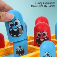 Funny Table Board Games Tic Tac Toe Intellectual Big Eating Small Chess Interactive Multiplayer Party Games Toys for Kids Adult 4