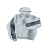 Y2K Men Suit American Street Style Gothic Line Embroidered Zip up Hoodie cotton Dirty Watermark Jeans fashionable Couple jersey 2