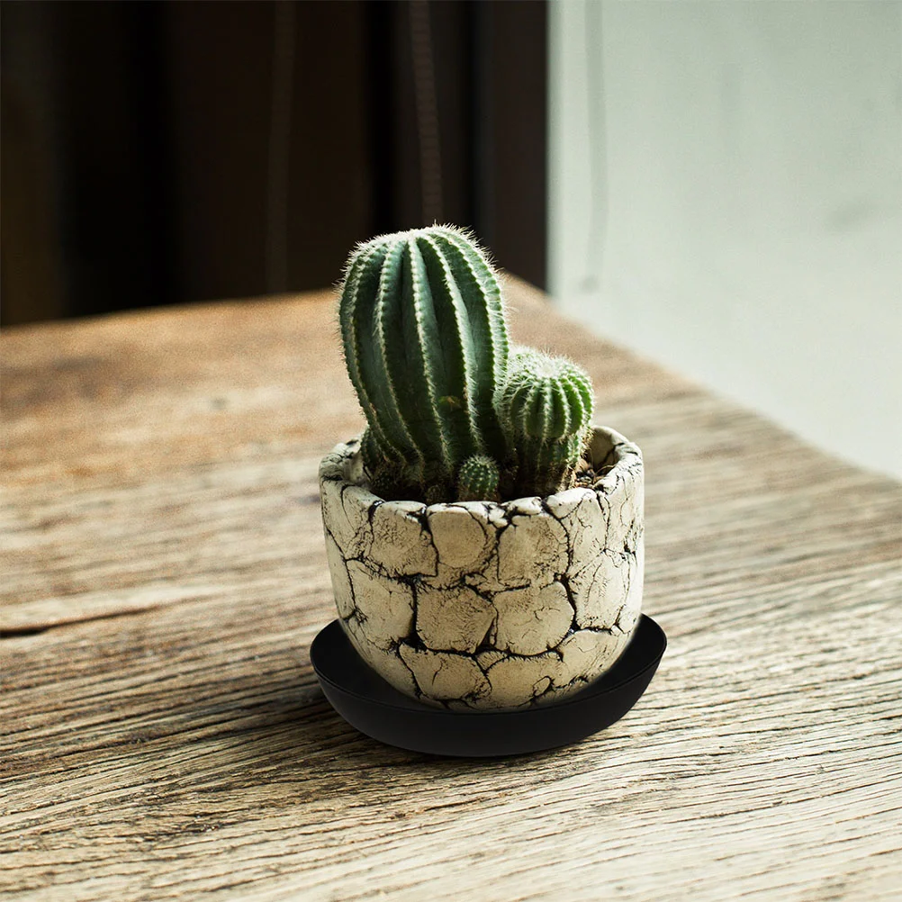

20 Pcs Flower Pot Tray Base Trays Plant for Pots Potted Planter Saucers Plants Outdoors Round Shaped