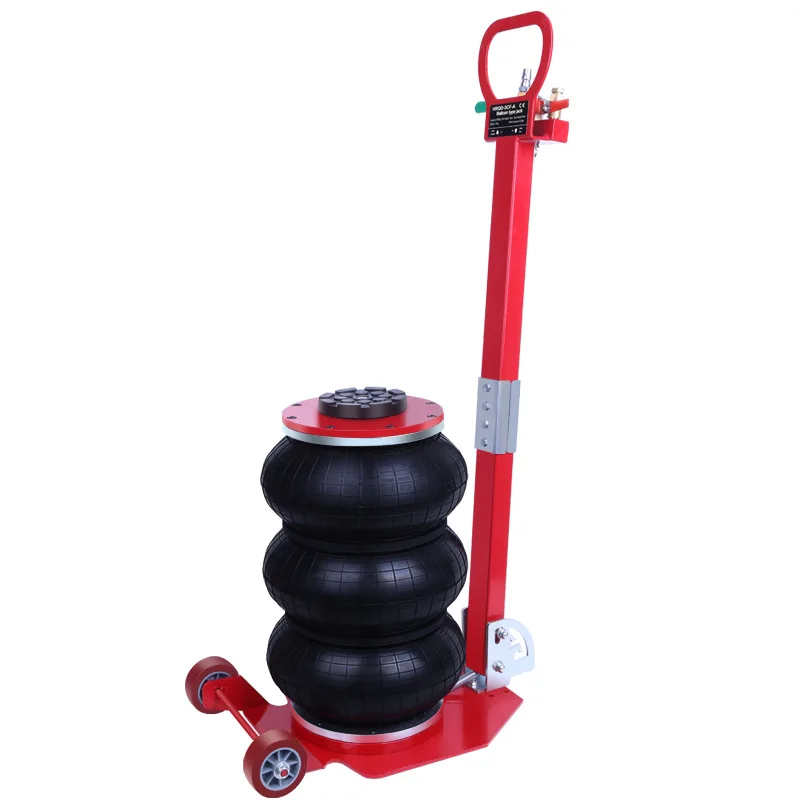 Bag Air Jack 6600lbs Capacity Pneumatic Jack Quick Lift 3T Car Repair Jacks and Floor Jacks Folding Rod Fast Lifting Triple Bag