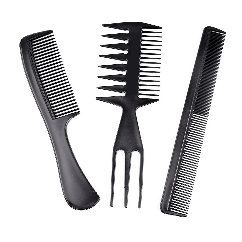 

10Pcs Hair Cutting Comb Professional Hairdressing Comb Set Hair Dyeing Brush Tip Tail Comb Barber Combs Salon Hair Styling Tools