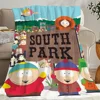 Cartoon S-South P-Park Blanket Skin friendly comfort warm soft plush blanket suitable sofa living room office bedroom 6